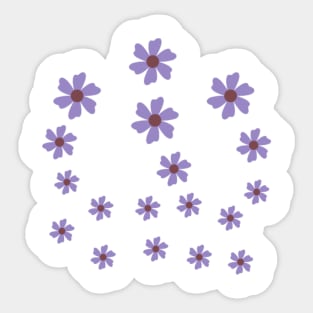 Lavender Mini flower Sticker